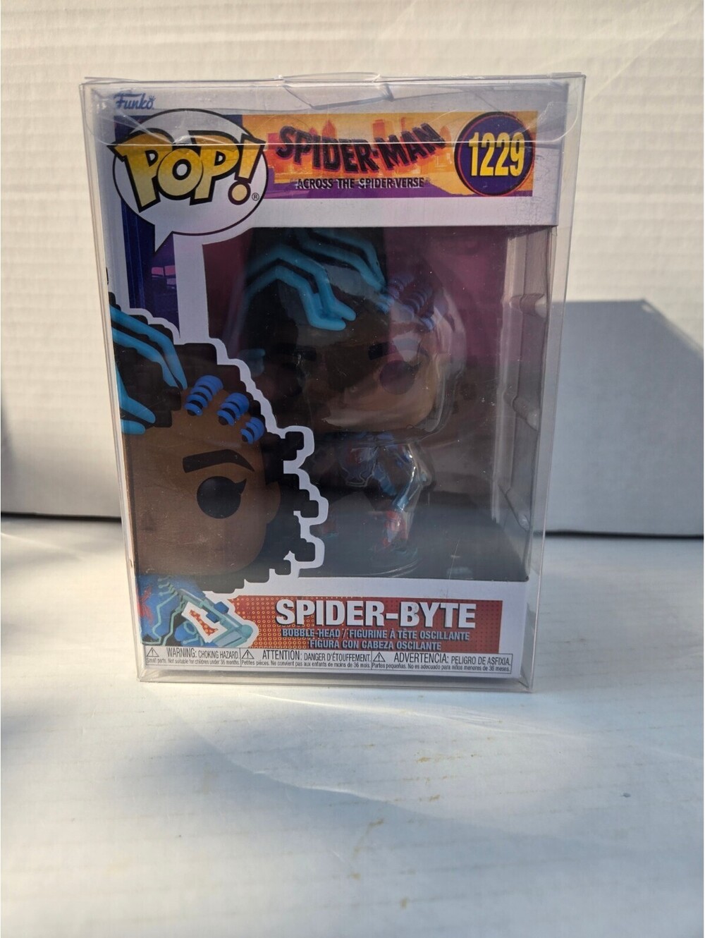 Funko Pop! Marvel Spider-Byte #1229 Collectible Figure - Very Good Condition